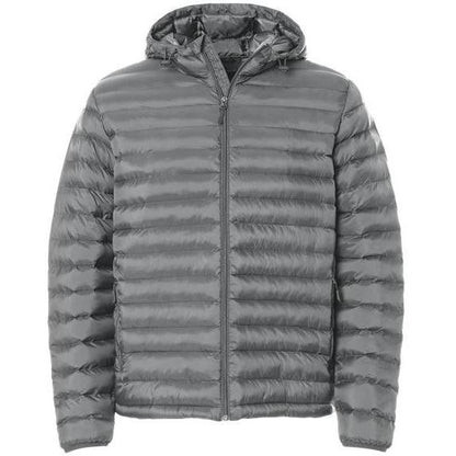 Weatherproof Lightweight Poly-filled Hooded Puffer Jacket