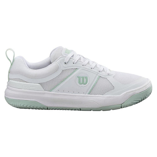 Wilson Women's Pickle Pro Footwear Wilson White/White/Surf Spray 6
