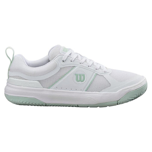 Wilson Women's Pickle Pro Footwear Wilson White/White/Surf Spray 6