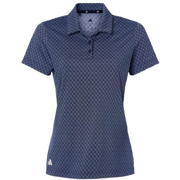 Adidas Women's 4-Way Stretch Printed Polo
