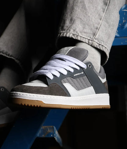 Zapatillas Amerika SB Ruka Gris Blanco