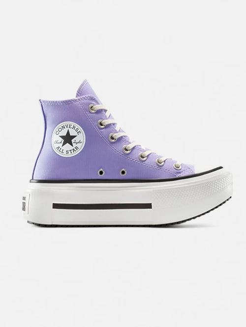 Zapatillas Converse Chuck Taylor Double Stack Hi Lila