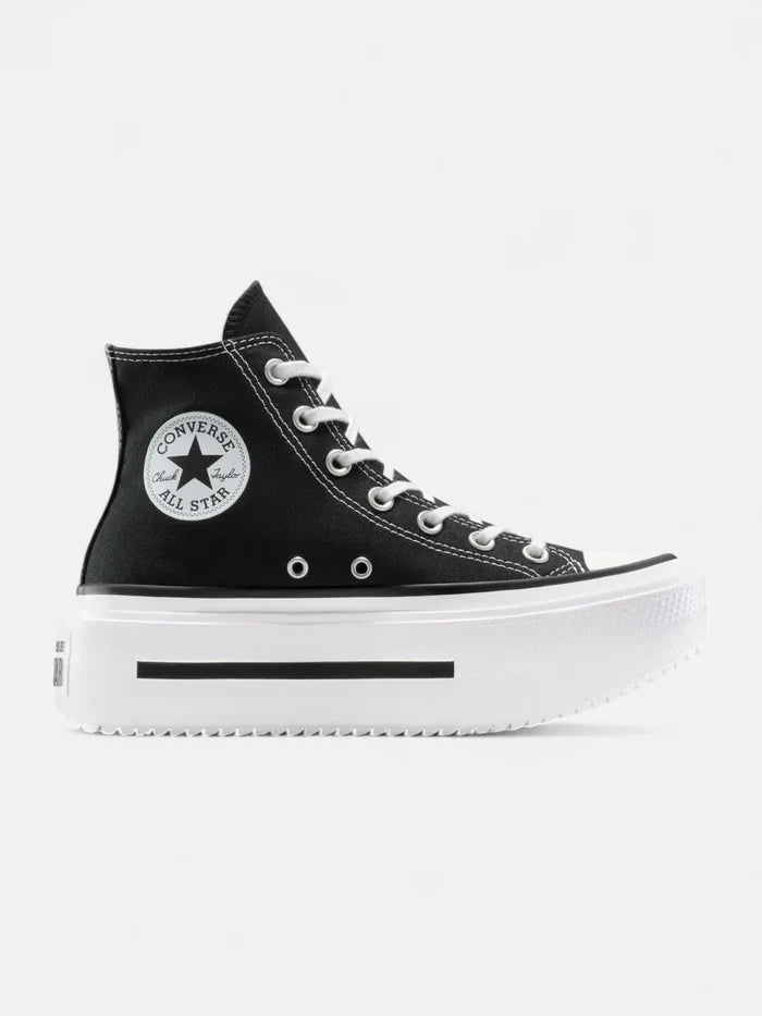 Zapatillas Converse Chuck Taylor Double Stack Hi Negro