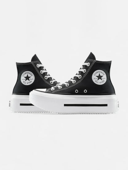 Zapatillas Converse Chuck Taylor Double Stack Hi Negro