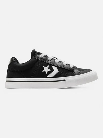 Zapatillas Converse Niño Sport Casual Negro Blanco