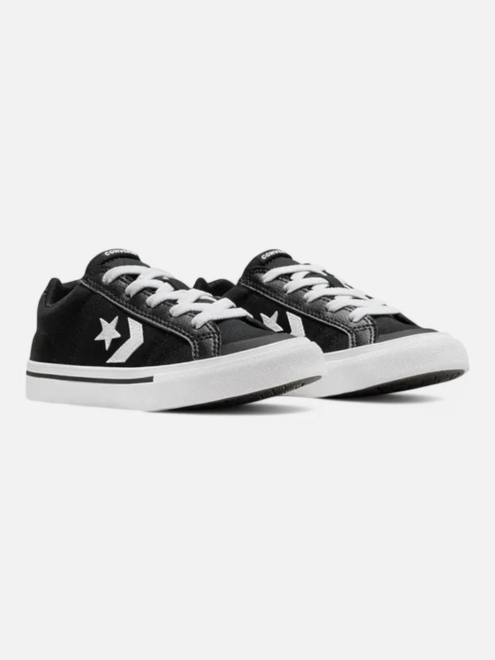 Zapatillas Converse Niño Sport Casual Negro Blanco