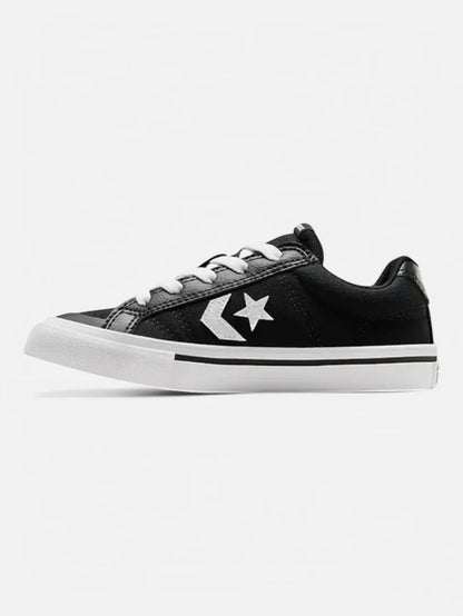 Zapatillas Converse Niño Sport Casual Negro Blanco
