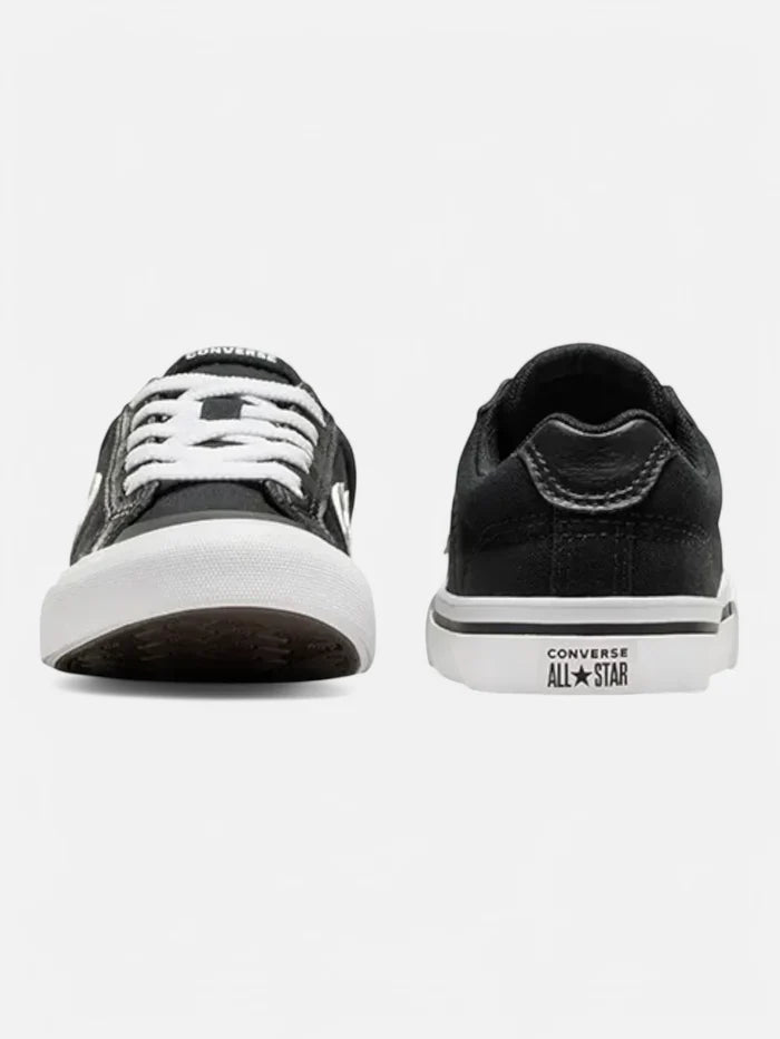 Zapatillas Converse Niño Sport Casual Negro Blanco