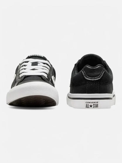 Zapatillas Converse Niño Sport Casual Negro Blanco