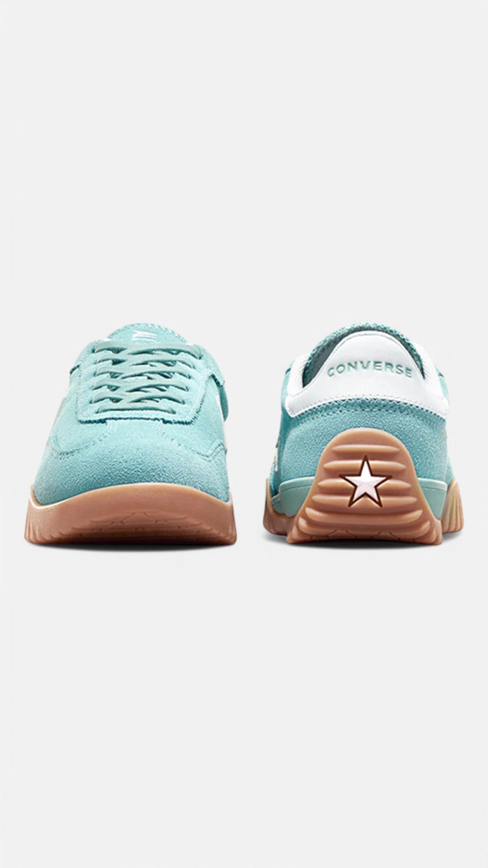 Zapatillas Converse Run Star Trainer Core Celeste Marrón