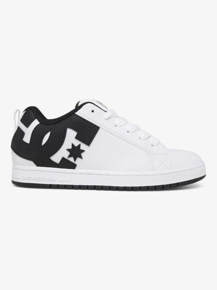 Zapatillas Dc Court Graffik Blancas Negro