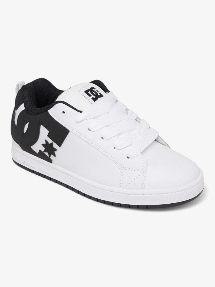 Zapatillas Dc Court Graffik Blancas Negro