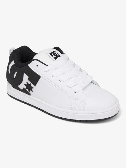 Zapatillas Dc Court Graffik Blancas Negro