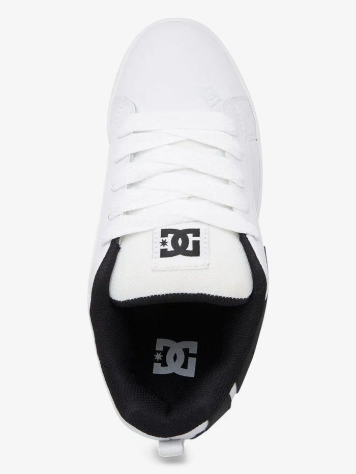 Zapatillas Dc Court Graffik Blancas Negro