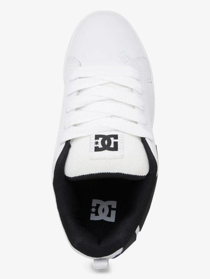Zapatillas Dc Court Graffik Blancas Negro